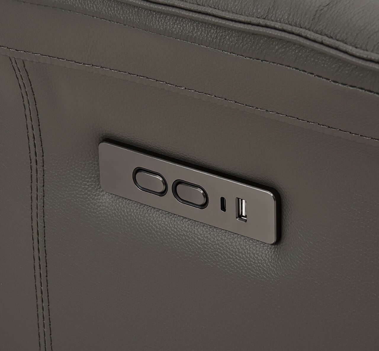 Riya Electric Recliner Accent Chair - Ash - Image 5