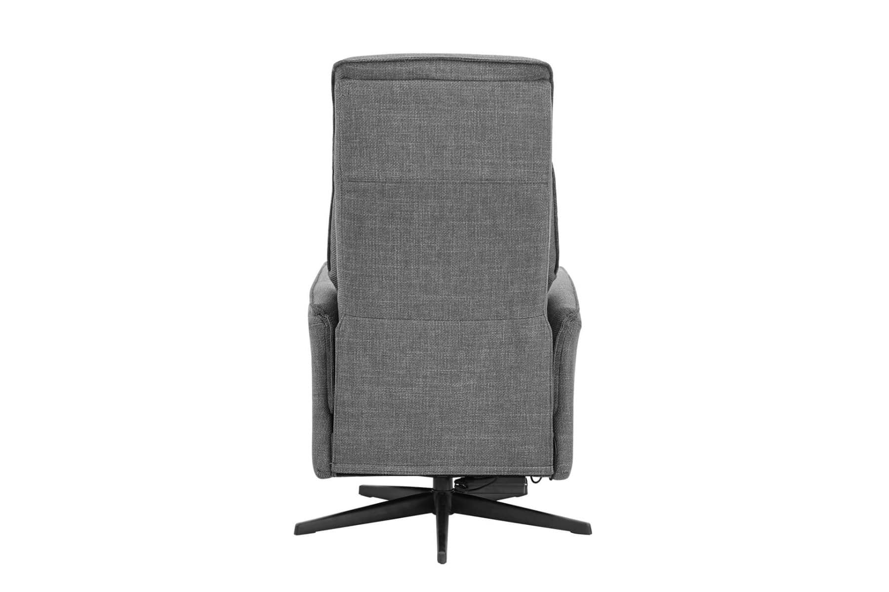 Riya Electric Recliner Accent Chair - Charcoal - Image 5