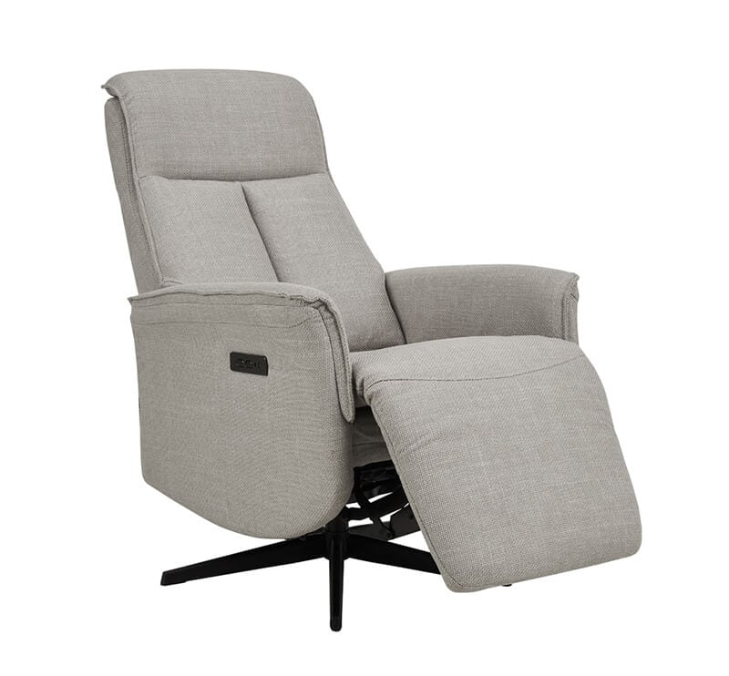 Riya Electric Recliner Accent Chair – Mushroom