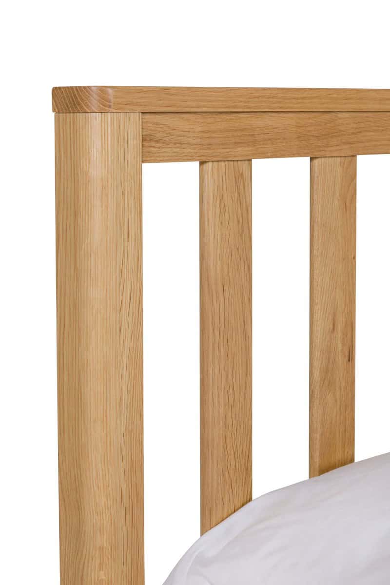 Renata 5ft Bedframe - Natural Oak - Image 3