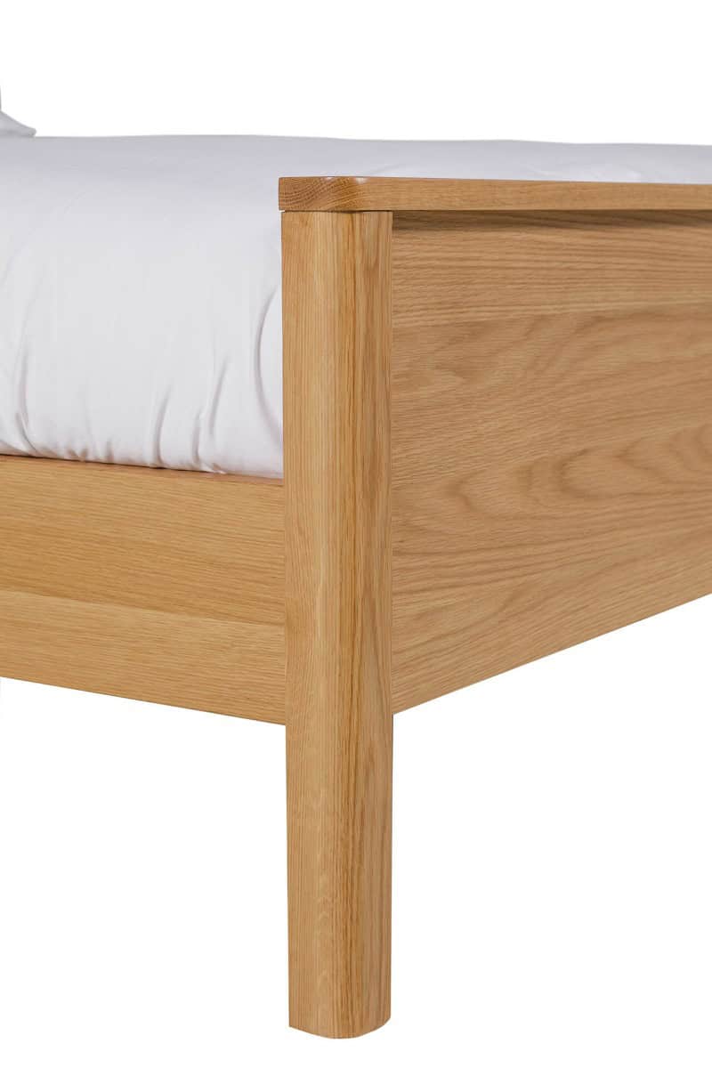 Renata 5ft Bedframe - Natural Oak - Image 5