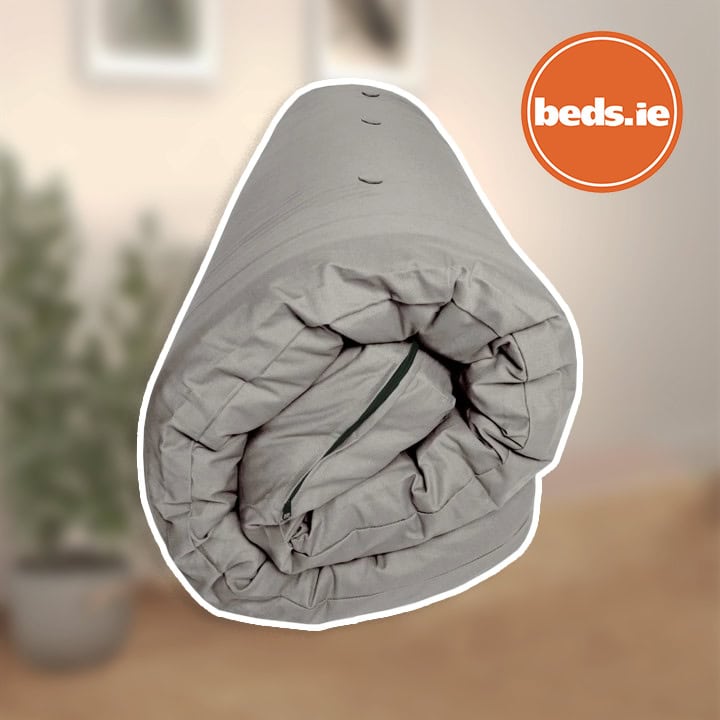 2ft6 Mito Futon Mattress - Light Grey - Image 3