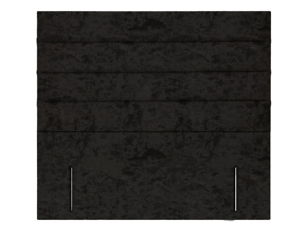 Apollo 4ft Rome Headboard – Glitz Black