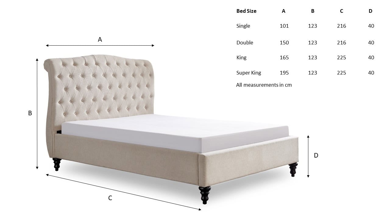 Limelight Rosa 6ft Bedframe - Natural - Image 5