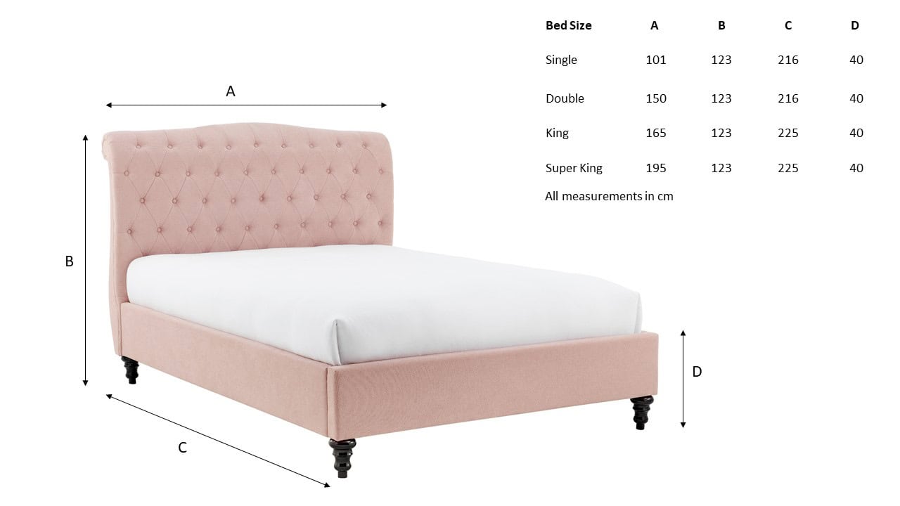 Limelight Rosa 3ft Bedframe - Pink - Image 6