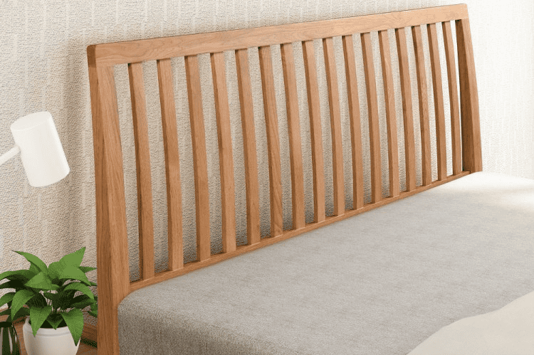 Flintshire 5ft Rowley Bedframe - Smoked Oak - Image 2