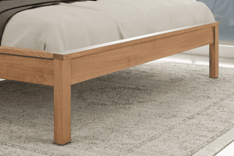 Flintshire 5ft Rowley Bedframe - Smoked Oak - Image 4