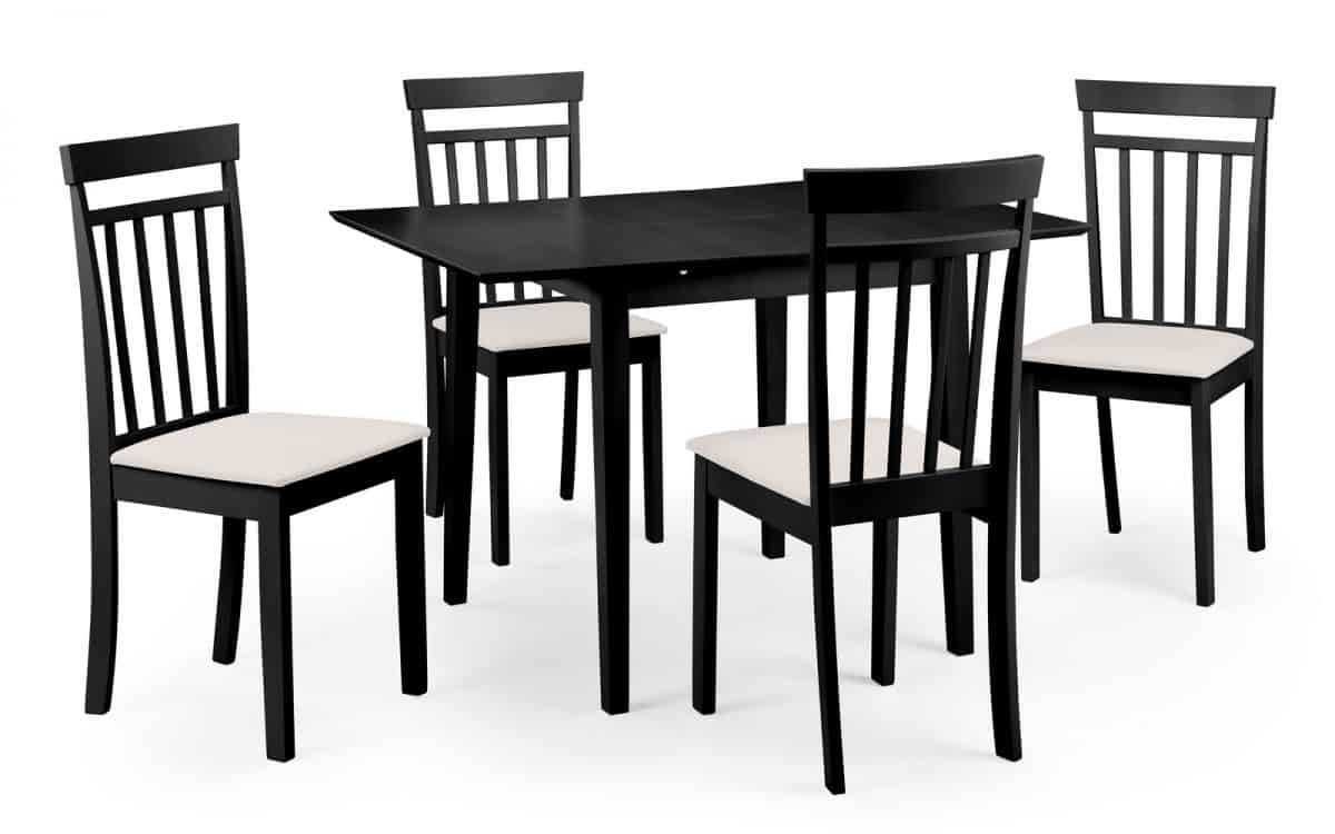 Rupert Extending Dining Table - Black - Image 2