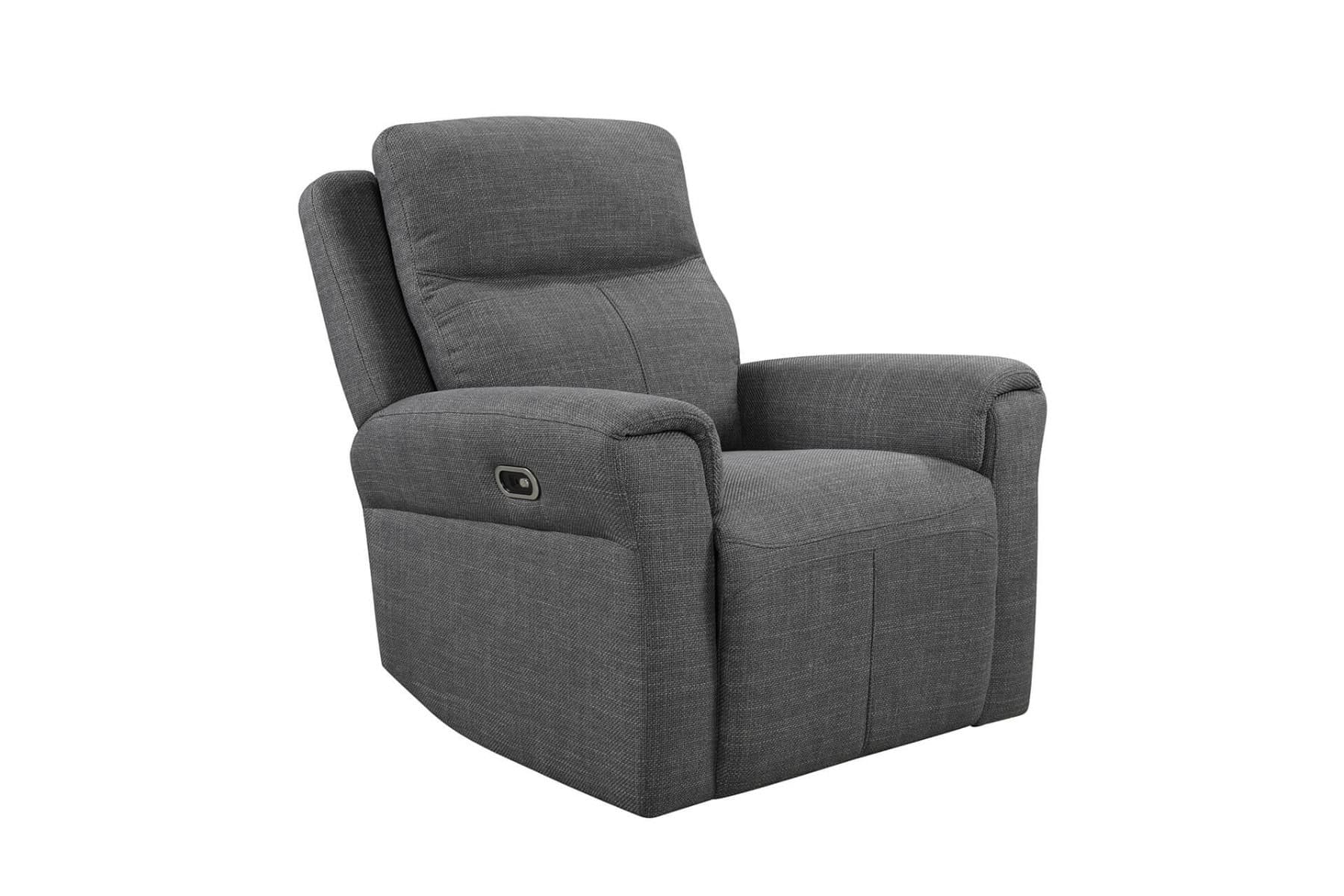 Russo 1 Seater Electric Recliner - Charcoal - Image 2