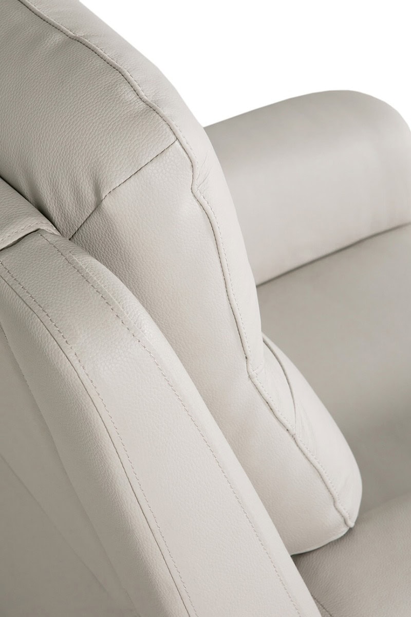 Russo 1 Seater Electric Recliner - Stone - Image 5