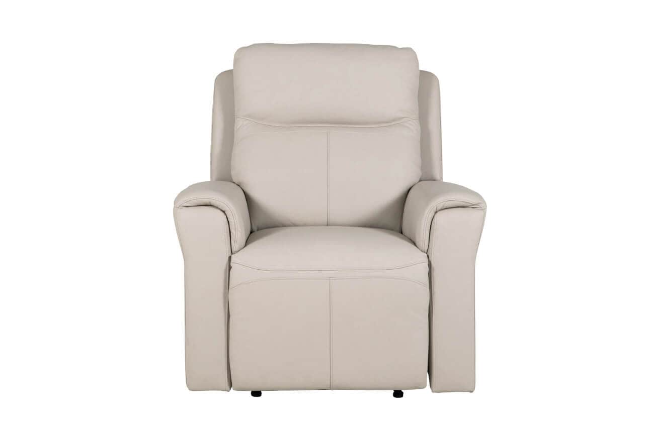 Russo 1 Seater Electric Recliner - Stone - Image 2