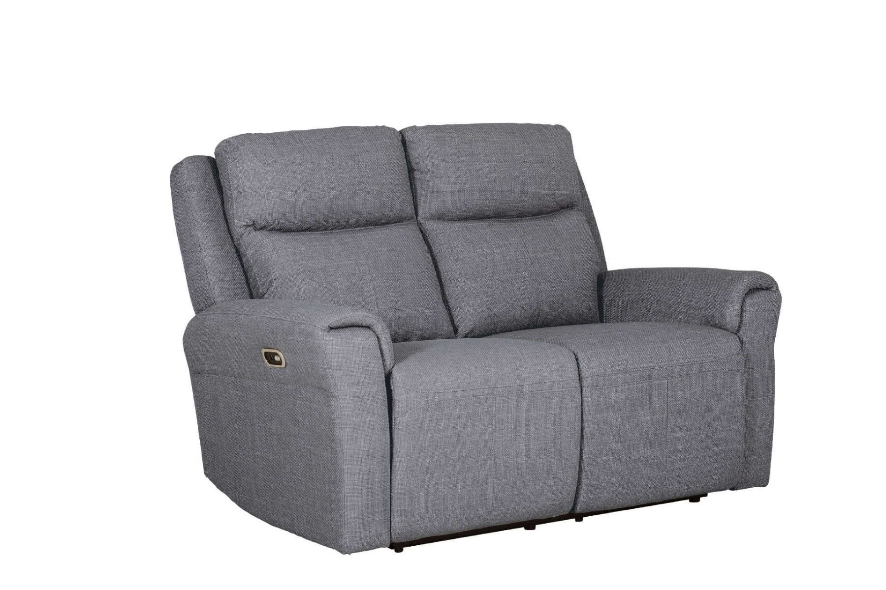 Russo 2 Seater Electric Recliner - Charcoal - Image 2