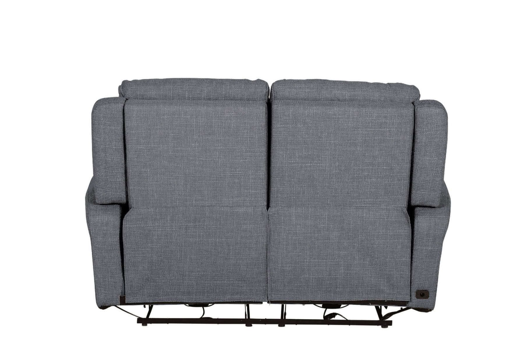 Russo 2 Seater Electric Recliner - Charcoal - Image 4