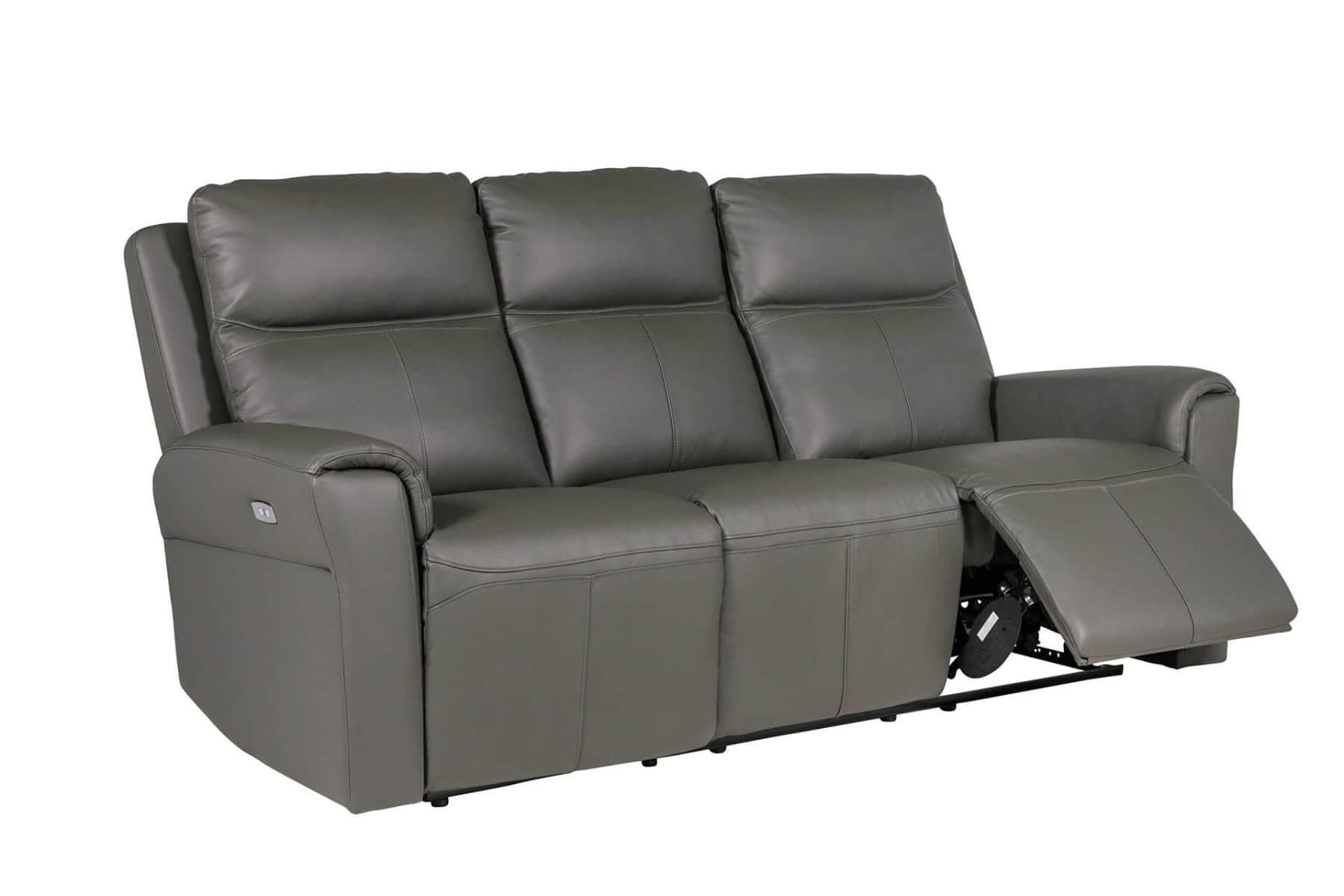 Russo 3 Seater Electric Recliner - Ash - Image 5