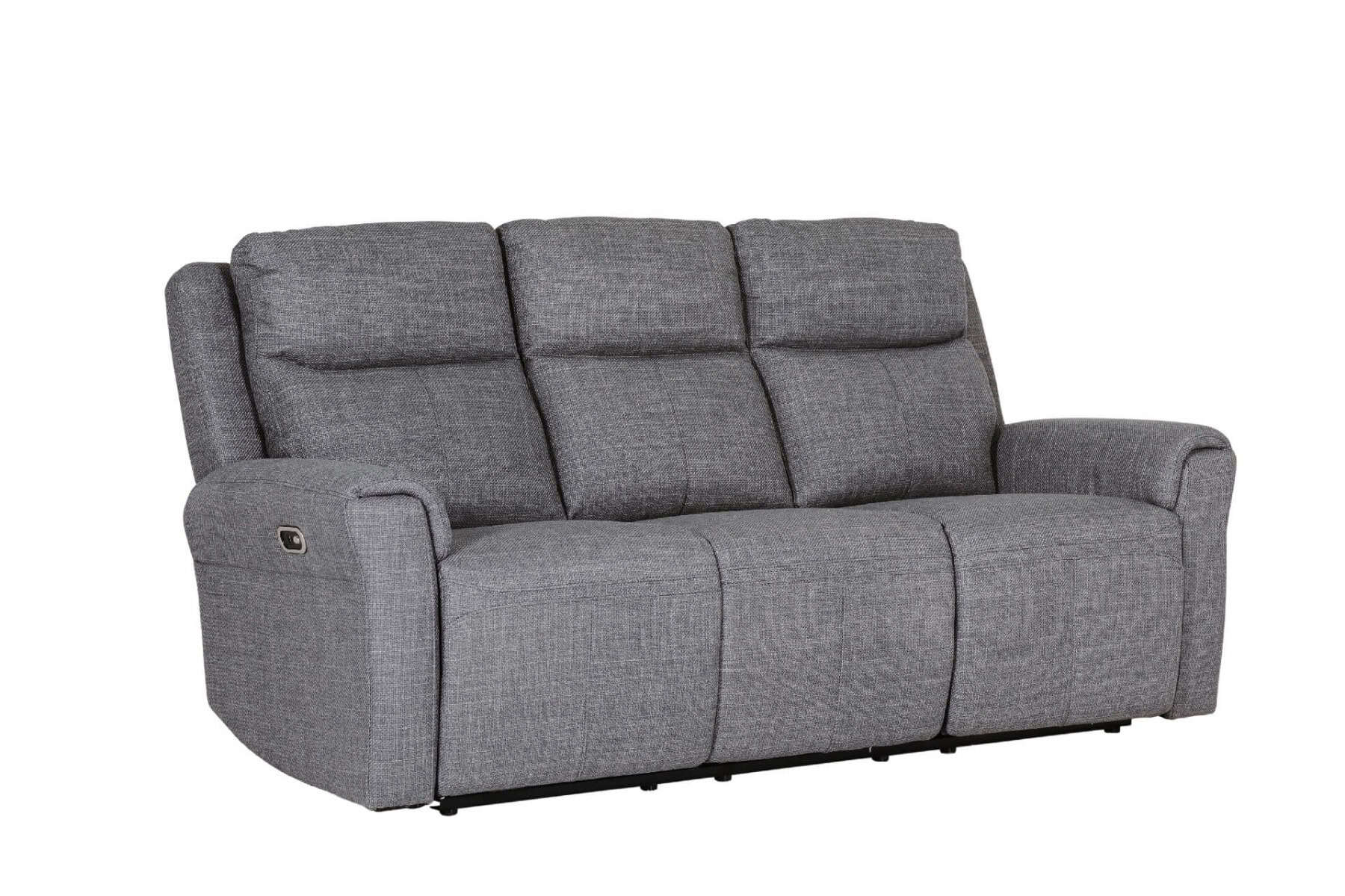 Russo 3 Seater Electric Recliner - Charcoal - Image 2