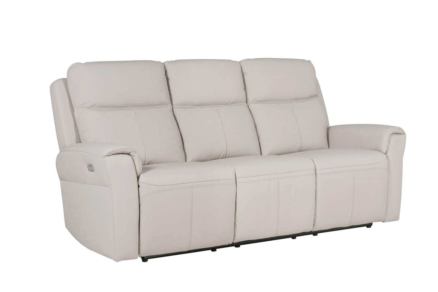 Russo 3 Seater Electric Recliner – Stone