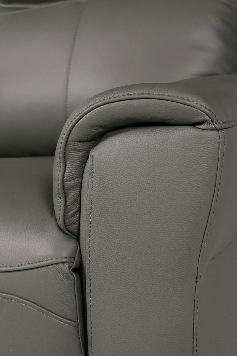 Russo 2 Seater Electric Recliner - Ash - Image 6