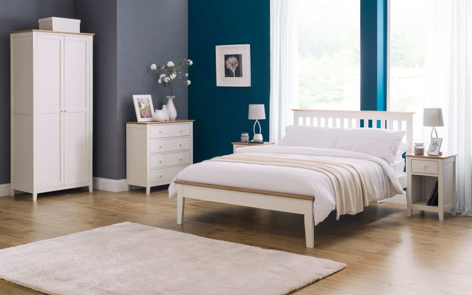 Syracuse 4ft6 Bedframe - Two-Tone - Image 2