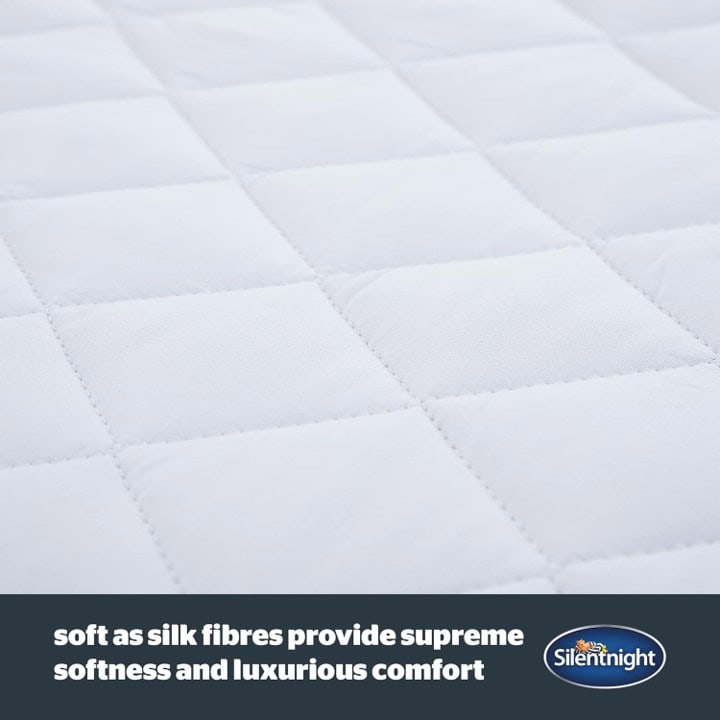 Silentnight Soft as Silk Mattress Protector - 5ft King Size - Image 3