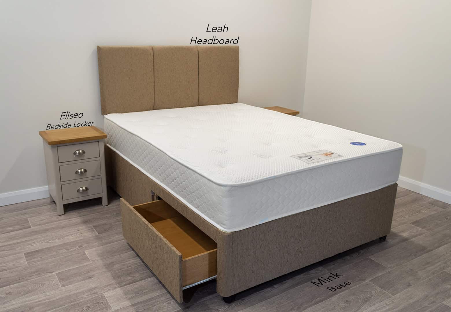 5ft Saturn Mattress with 2 FREE Drawers Base & Headboard - Image 2