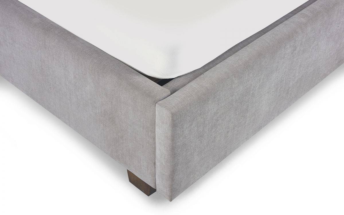Samira 5ft Bedframe - Grey Velvet - Image 10