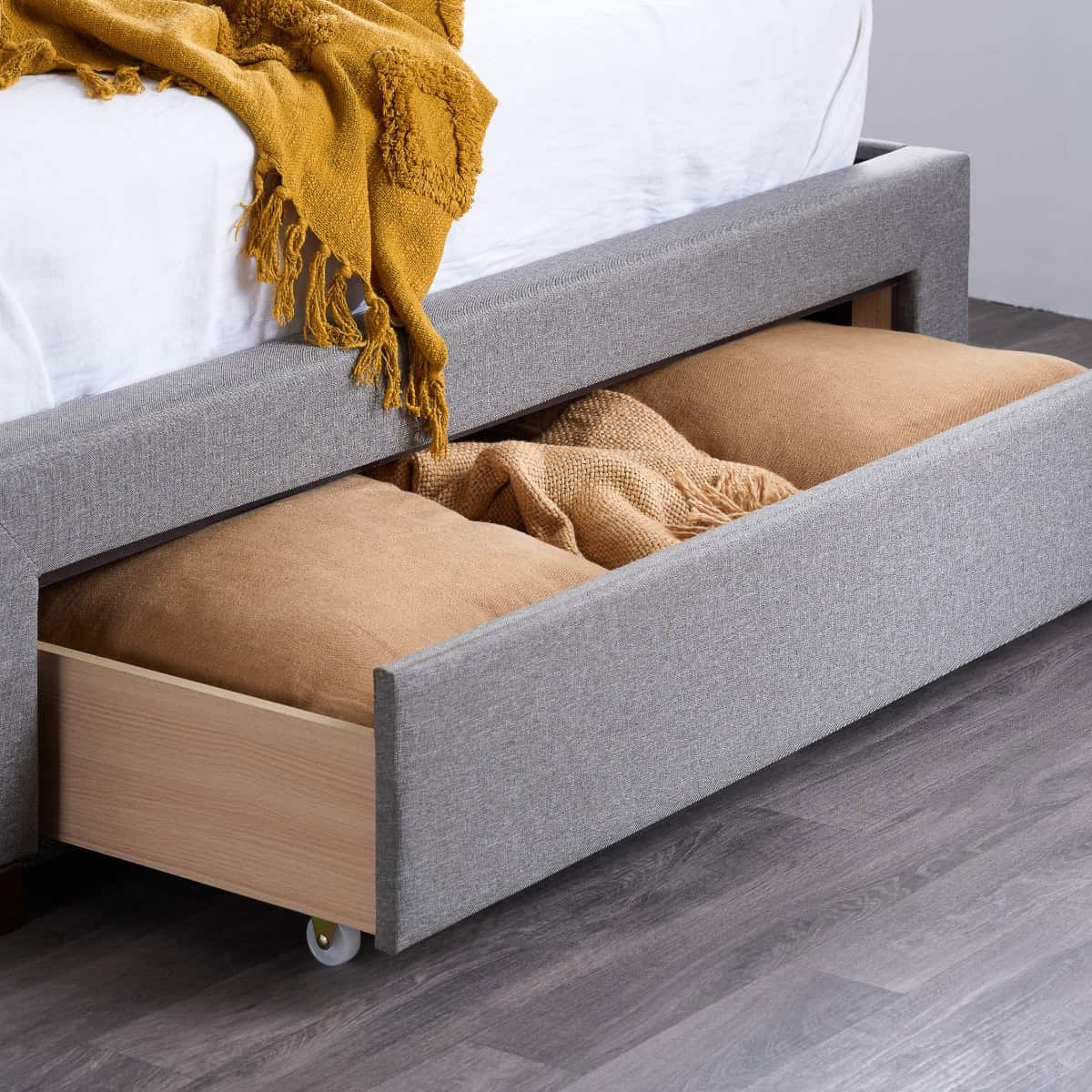 Shelby 5ft Bed - Grey - Image 6