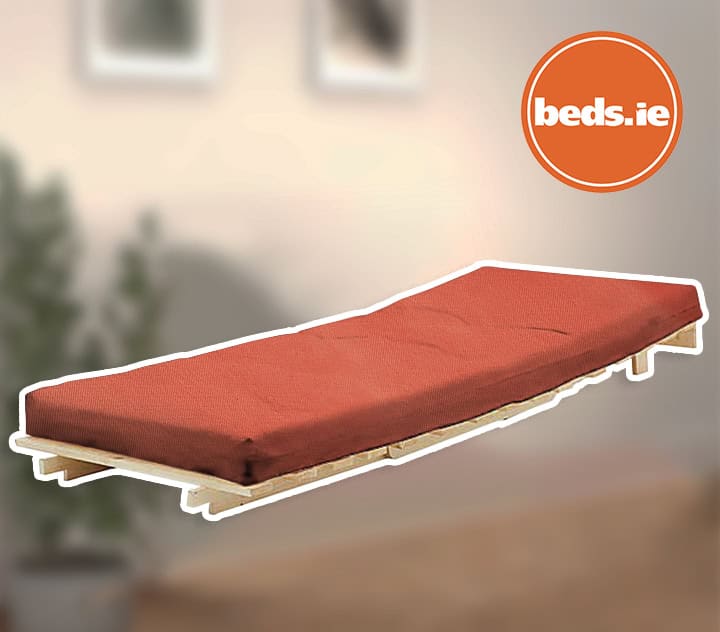 2ft6 Mito Futon Bed with Coral Mattress - Image 3