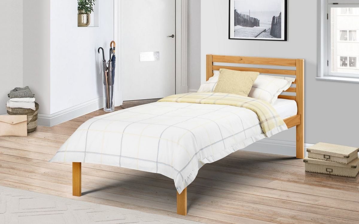 Dumas 3ft Bedframe – Antique Pine
