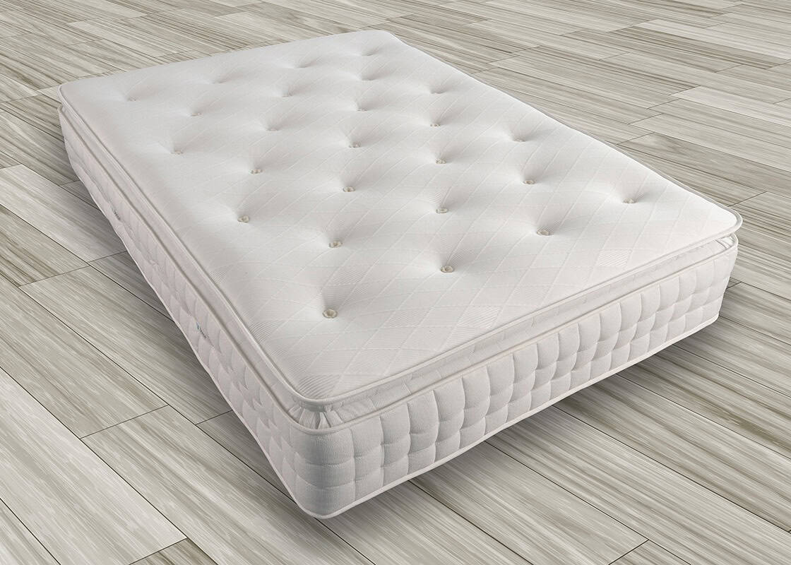 4ft Solitaire Pillowtop Divan Bed - Image 3