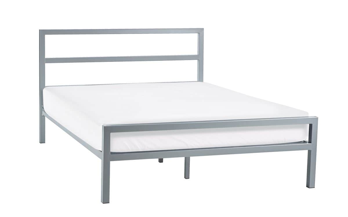 Sotus 4ft Metal Bedframe - Silver - Image 2