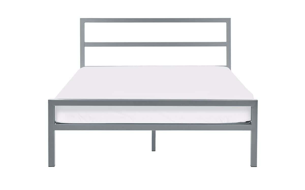 Sotus 4ft Metal Bedframe - Silver - Image 3