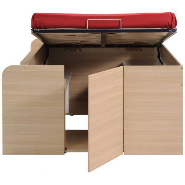 Parisot Space Up Bedframe - Brooklyn Oak - Image 5