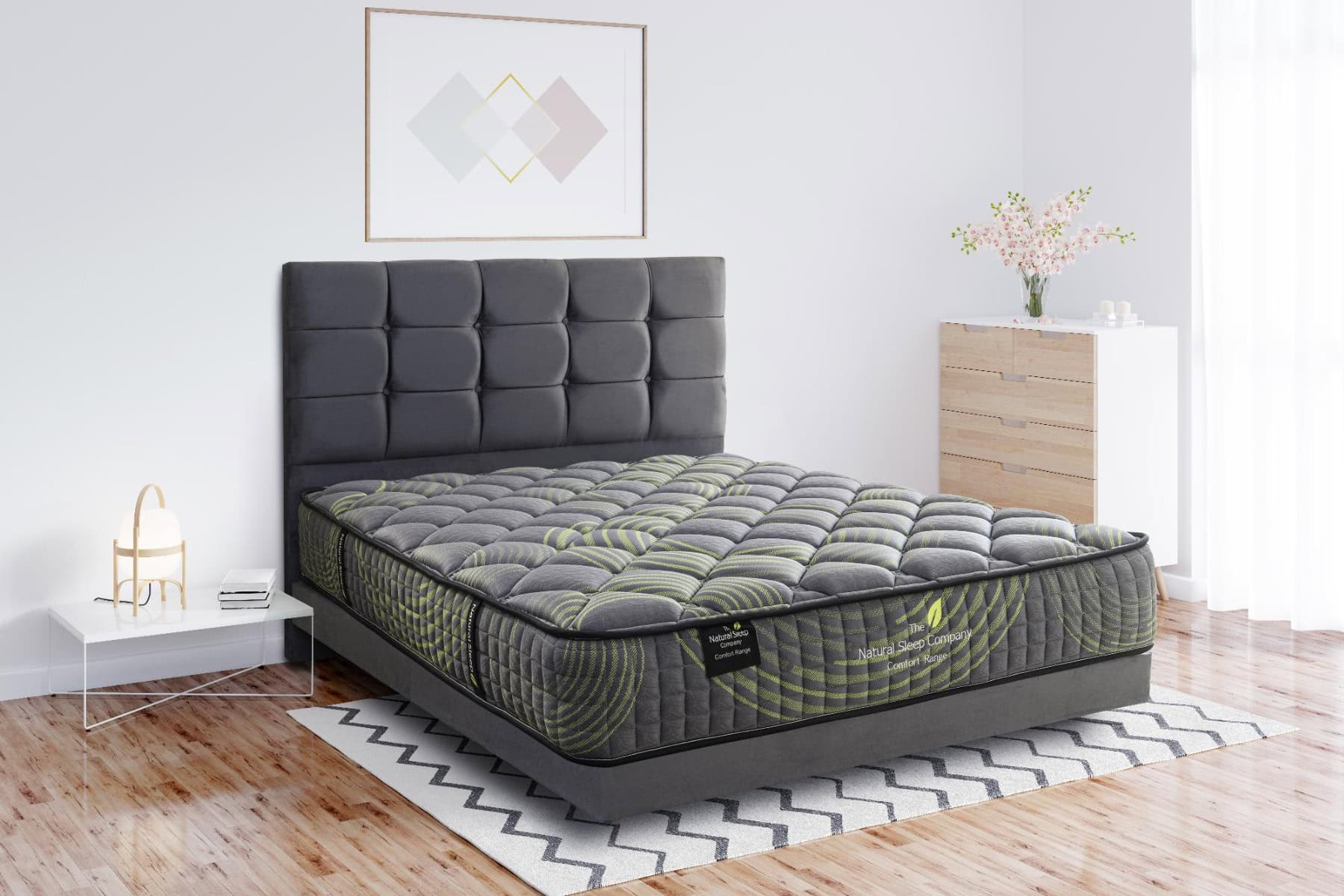 Natural Sleep 4ft Spinal Support Mattress - Image 2