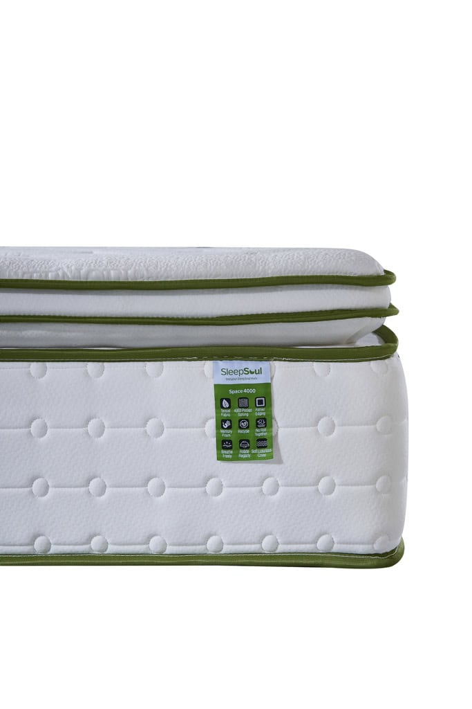 SleepSoul 4ft6 Space Orthopaedic 4000 Pocket Mattress - Image 7