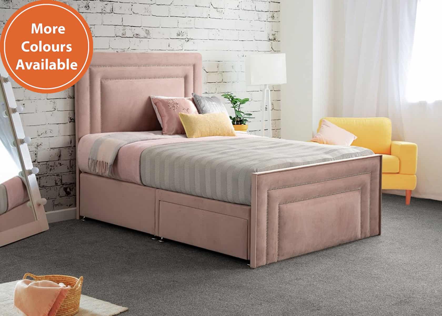 Style Brogan 4ft Side-Opening Ottoman