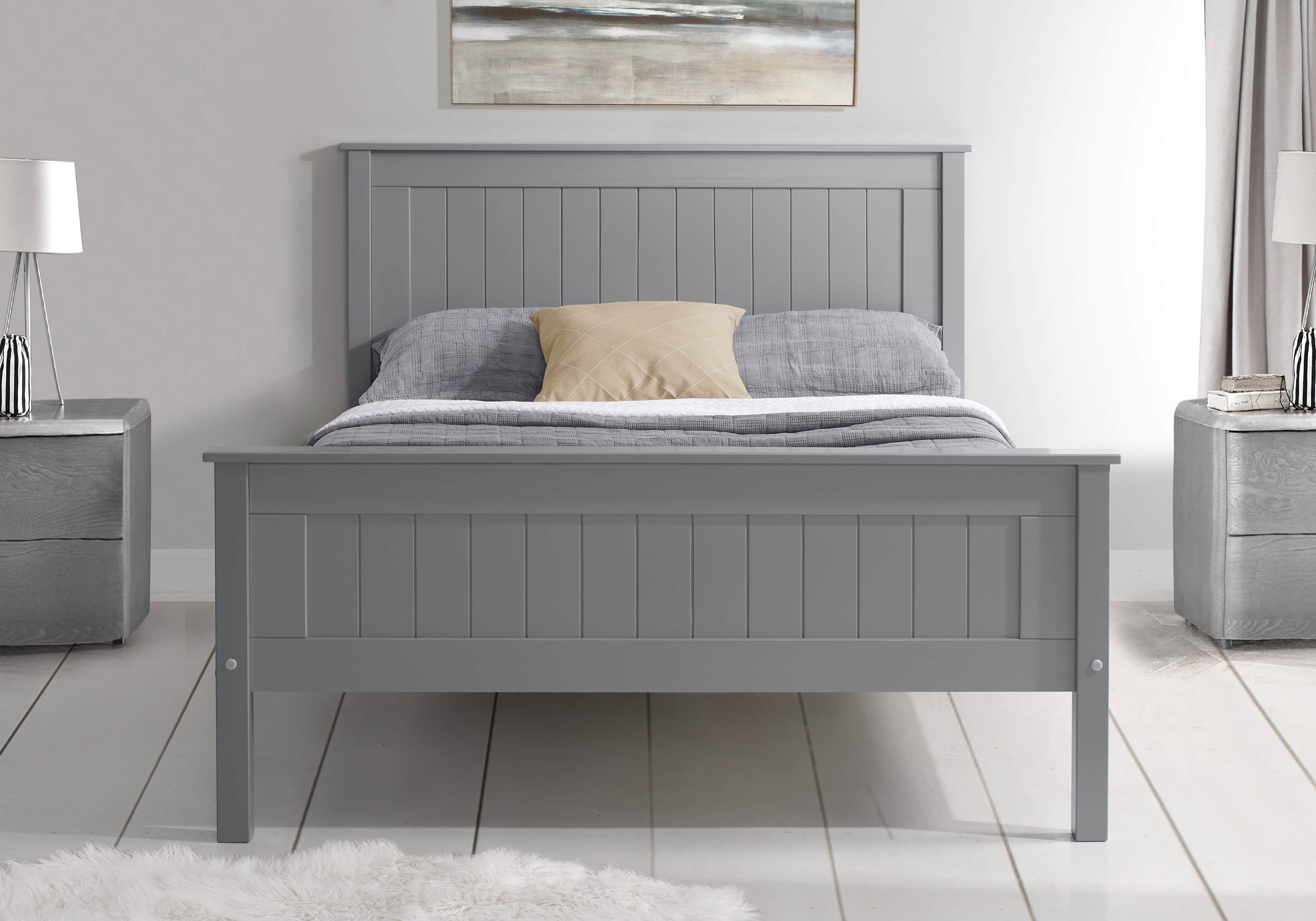 Limelight Taurus High End 4ft6 Bedframe - Grey - Image 2