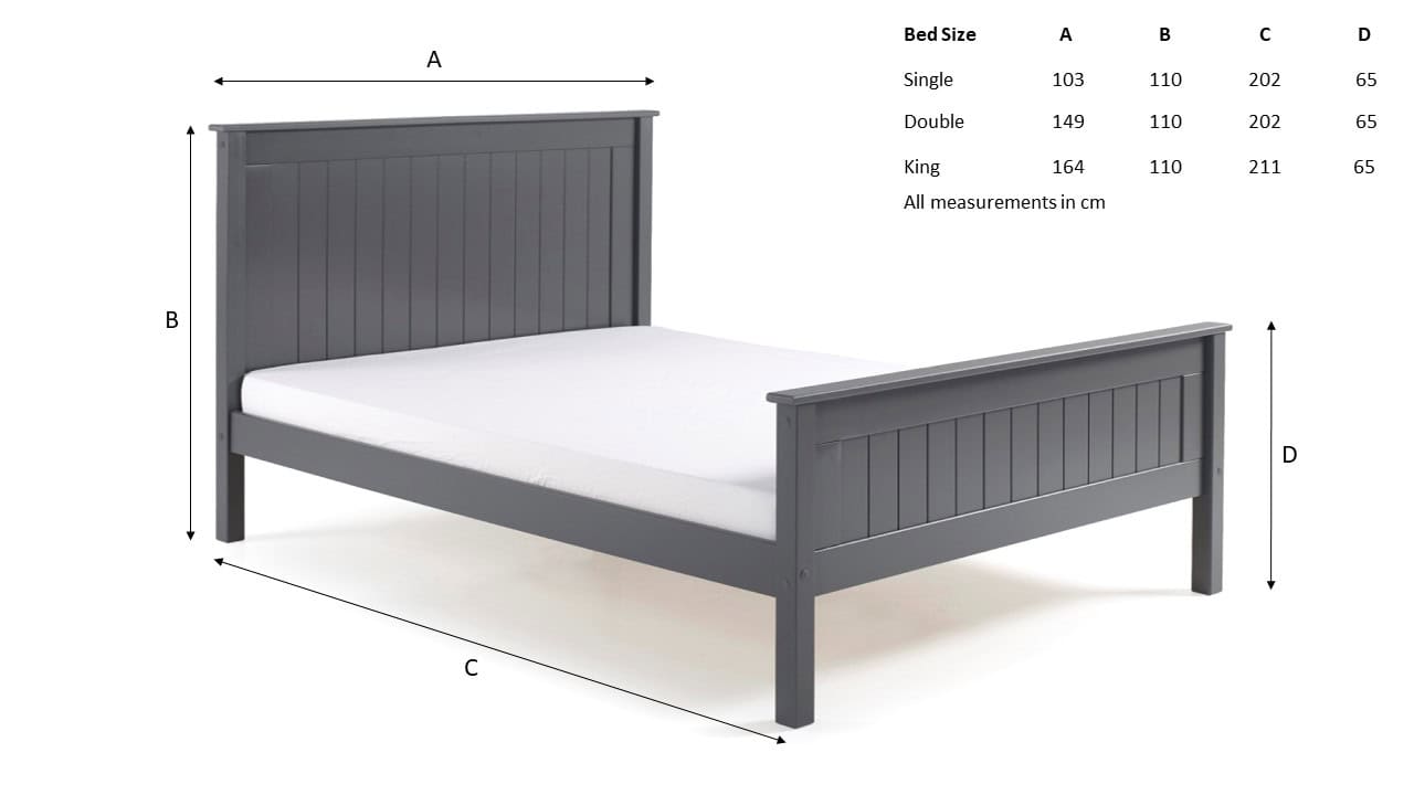 Limelight Taurus High End 4ft6 Bedframe - Grey - Image 4