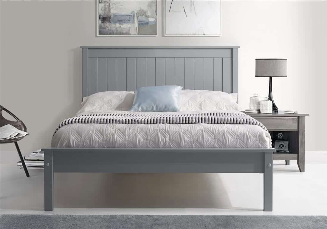 Limelight Taurus Low End 5ft Bedframe - Grey - Image 2