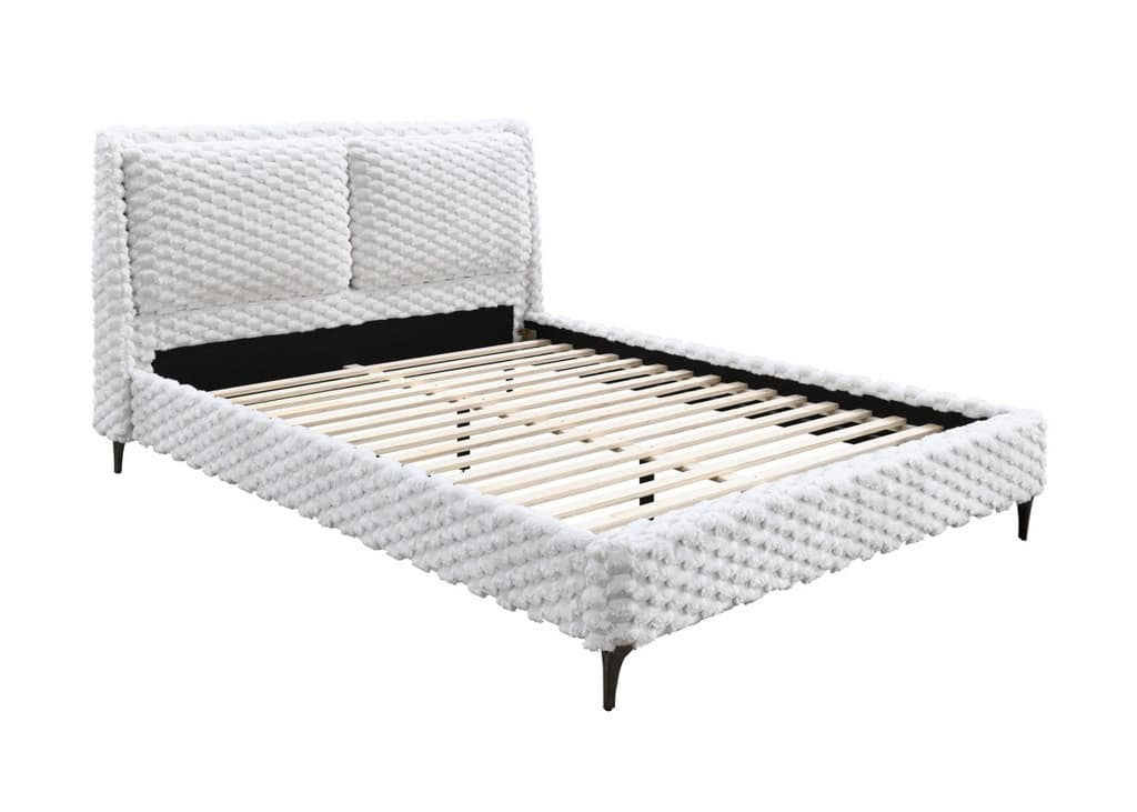 4ft6 Tilly Bedframe - White - Image 2