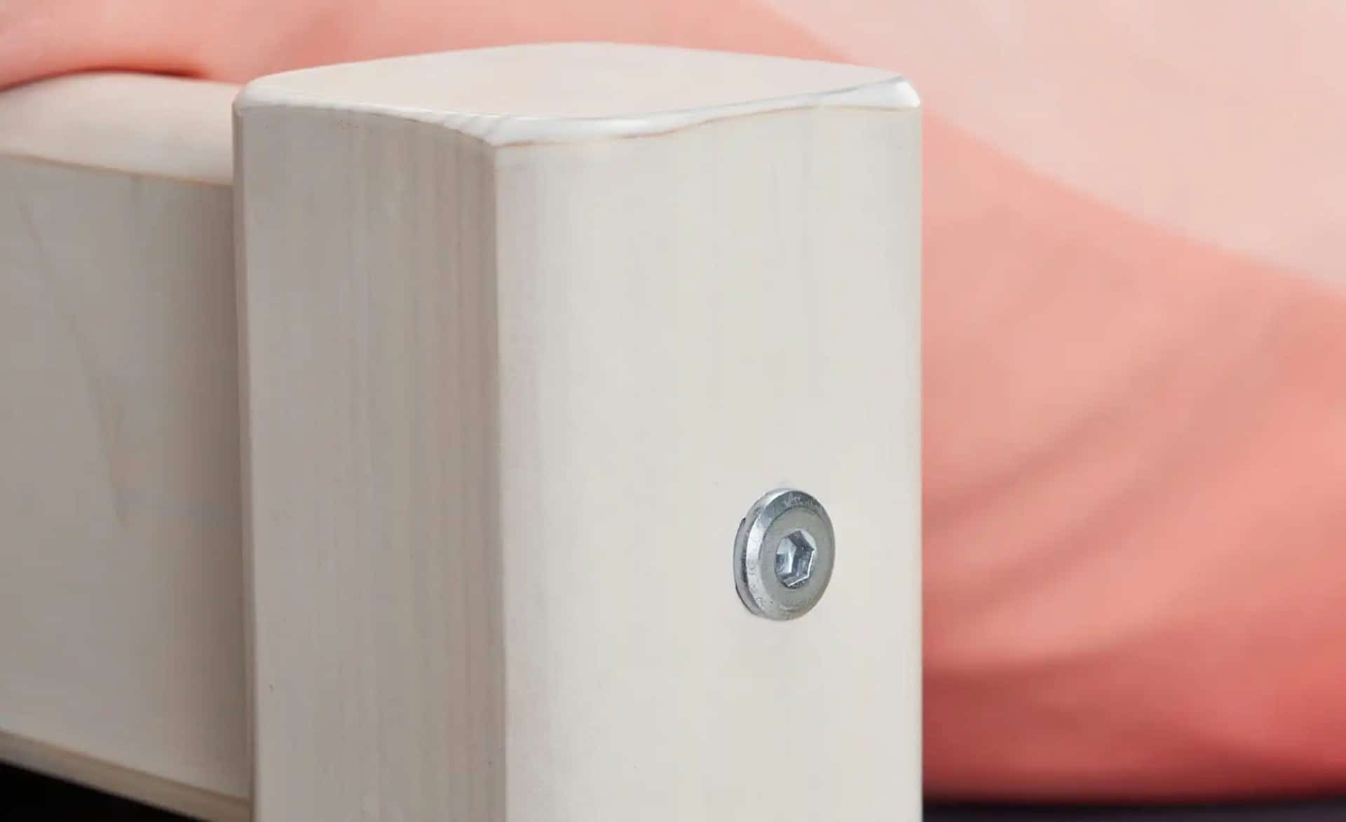 Thuka Trendy Classic Bedframe - White Wash - Image 3