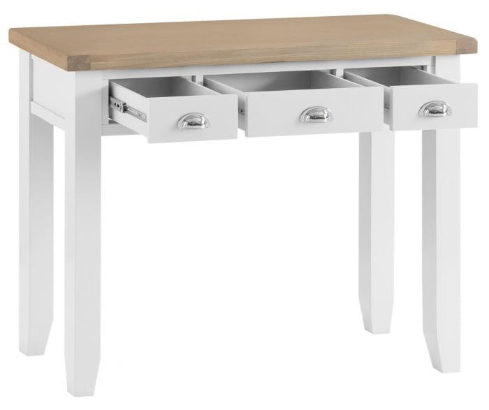 Douglas Dressing Table - White & Oak - Image 2