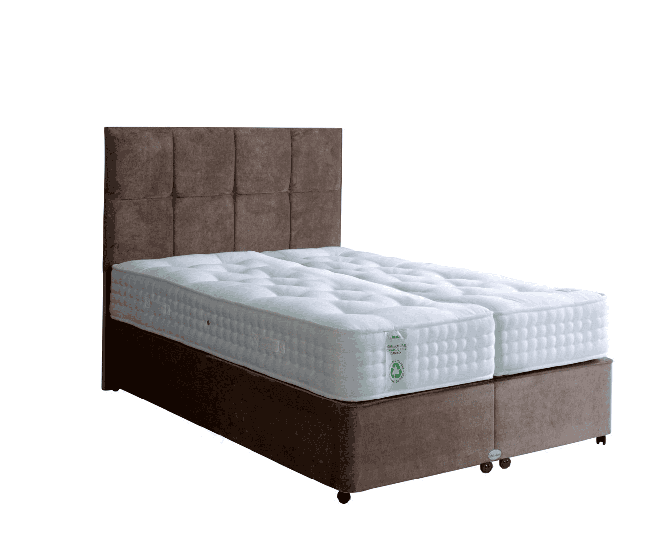 Healthbeds 6ft Ultimate Natural 2000 Zip & Link Bed - Image 3