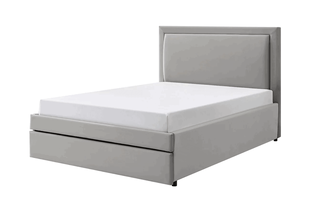 Limelight Ursa 4ft6 Storage Bedframe - Grey Velvet - Image 6