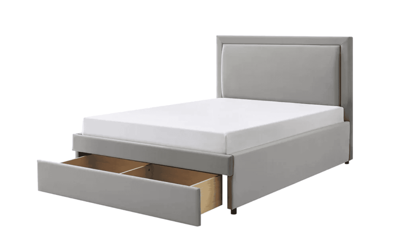 Limelight Ursa 4ft6 Storage Bedframe - Grey Velvet - Image 7