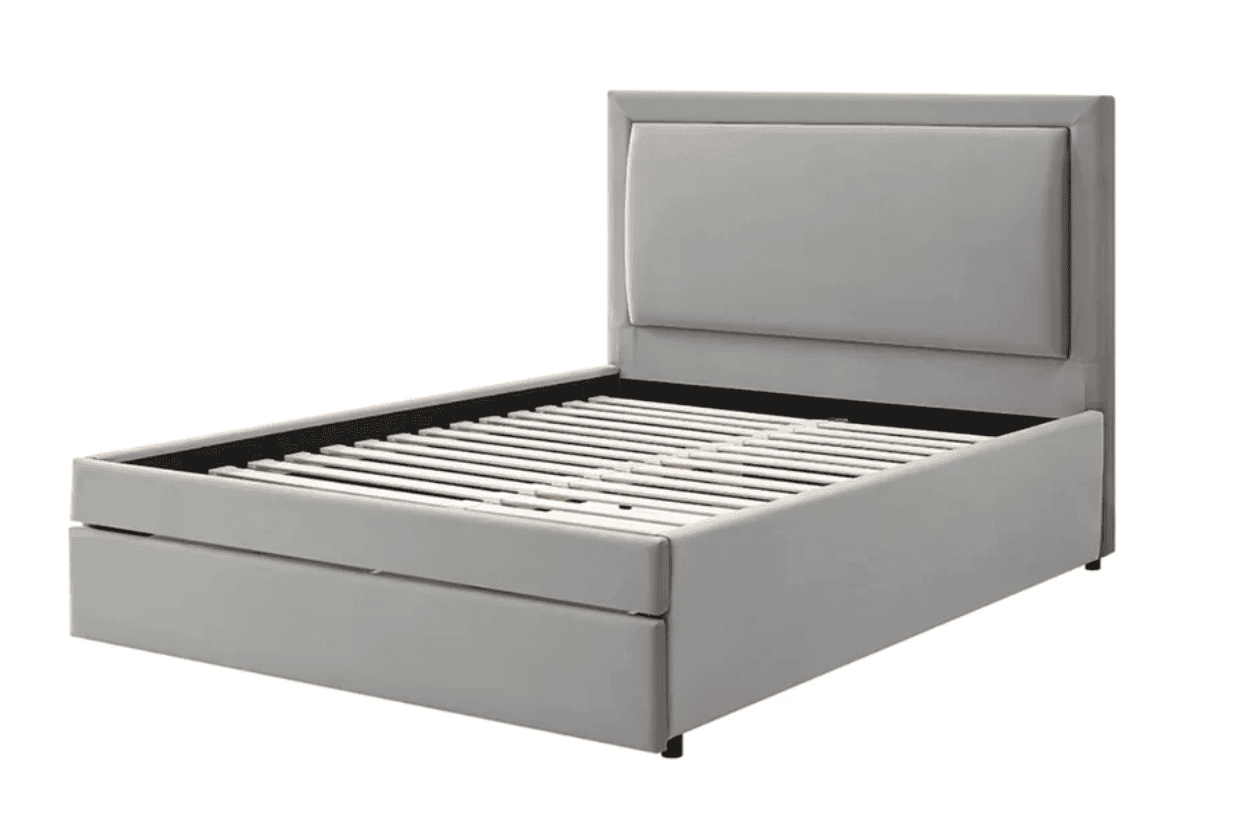 Limelight Ursa 4ft6 Storage Bedframe - Grey Velvet - Image 8