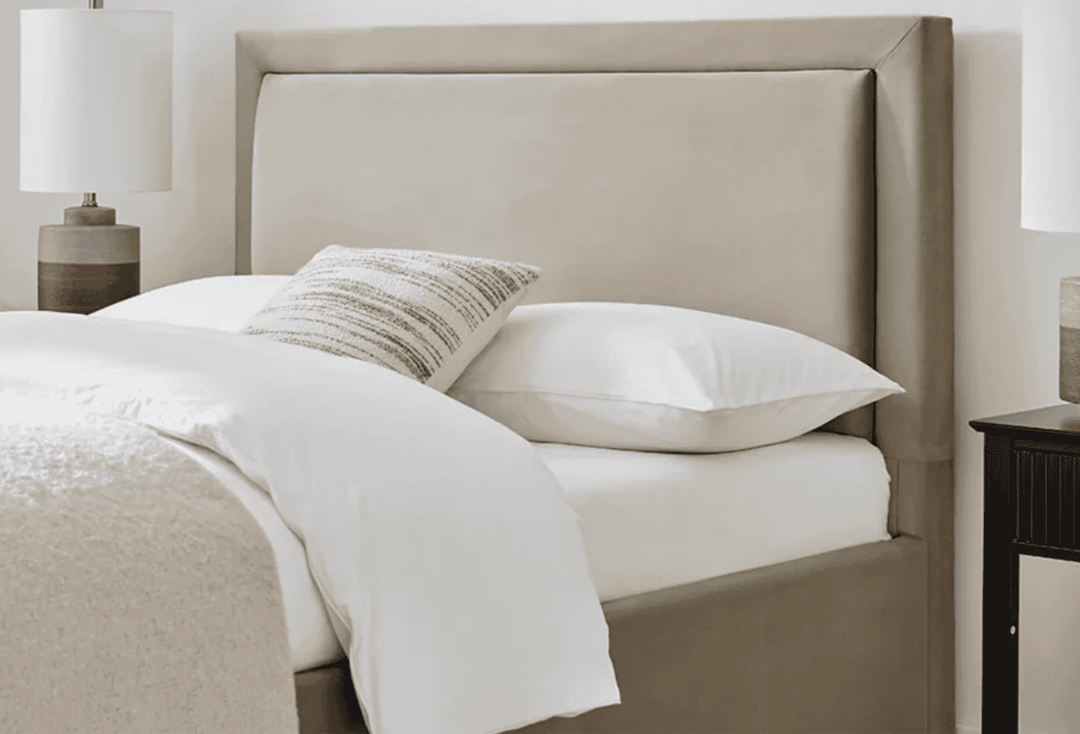 Limelight Ursa 4ft6 Storage Bedframe - Taupe Velvet - Image 4