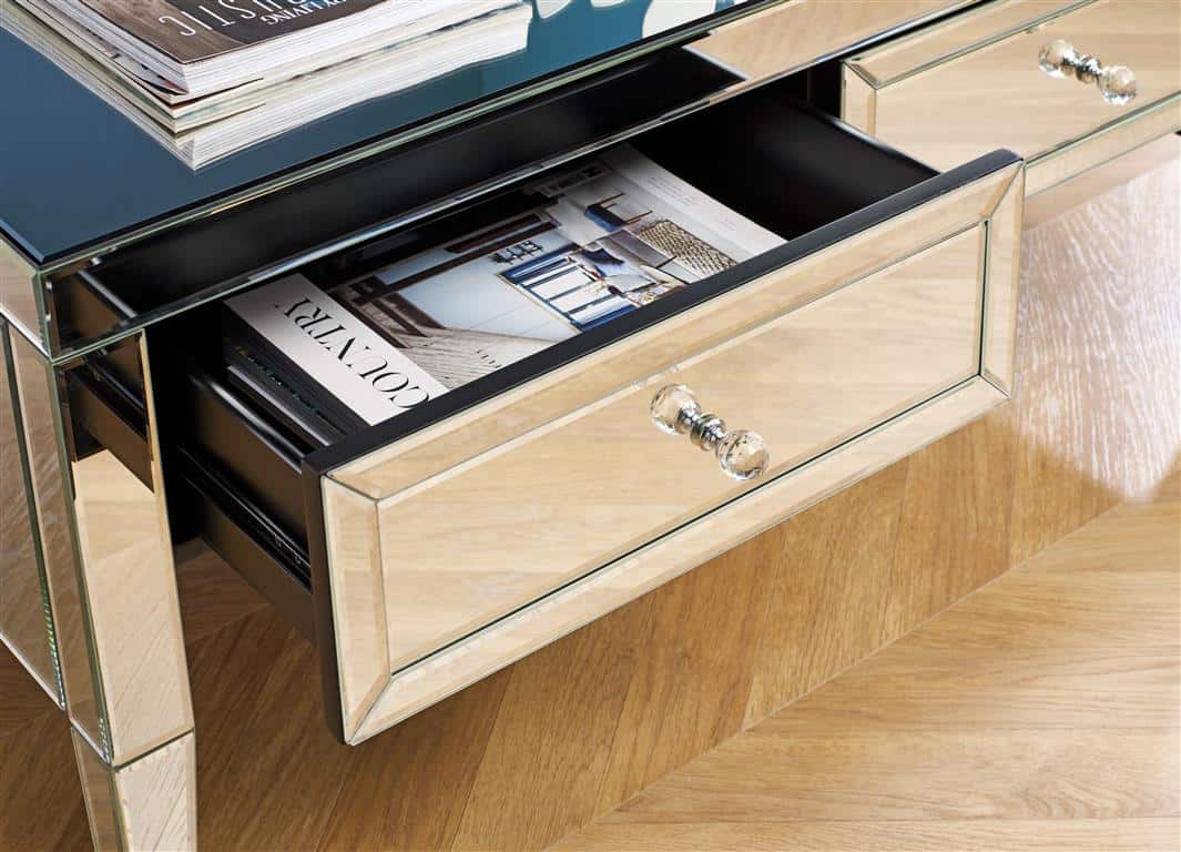 Valencia Mirrored Coffee Table - Image 3
