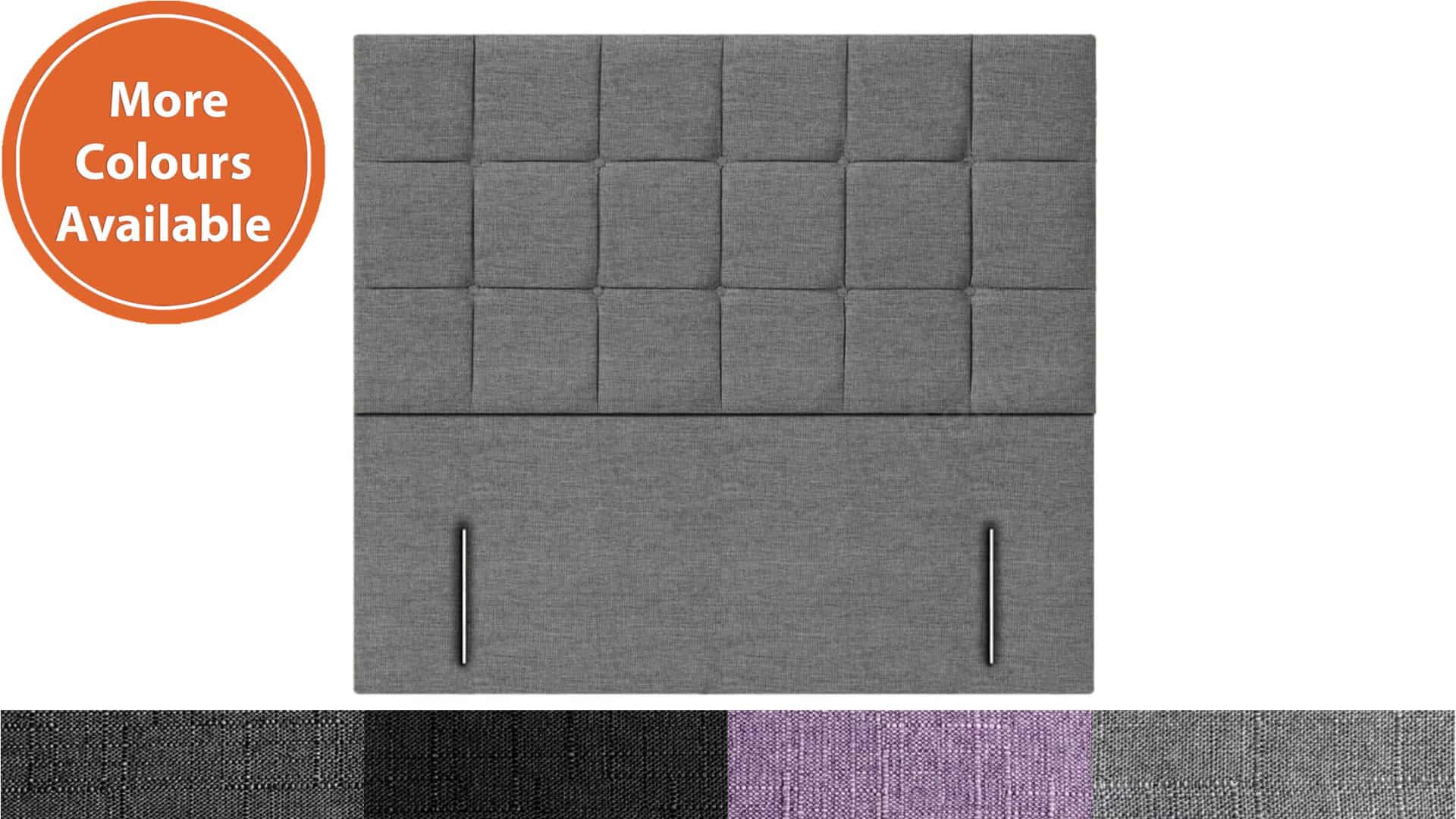 Apollo 4ft6 Venice Headboard in Azzure Fabric