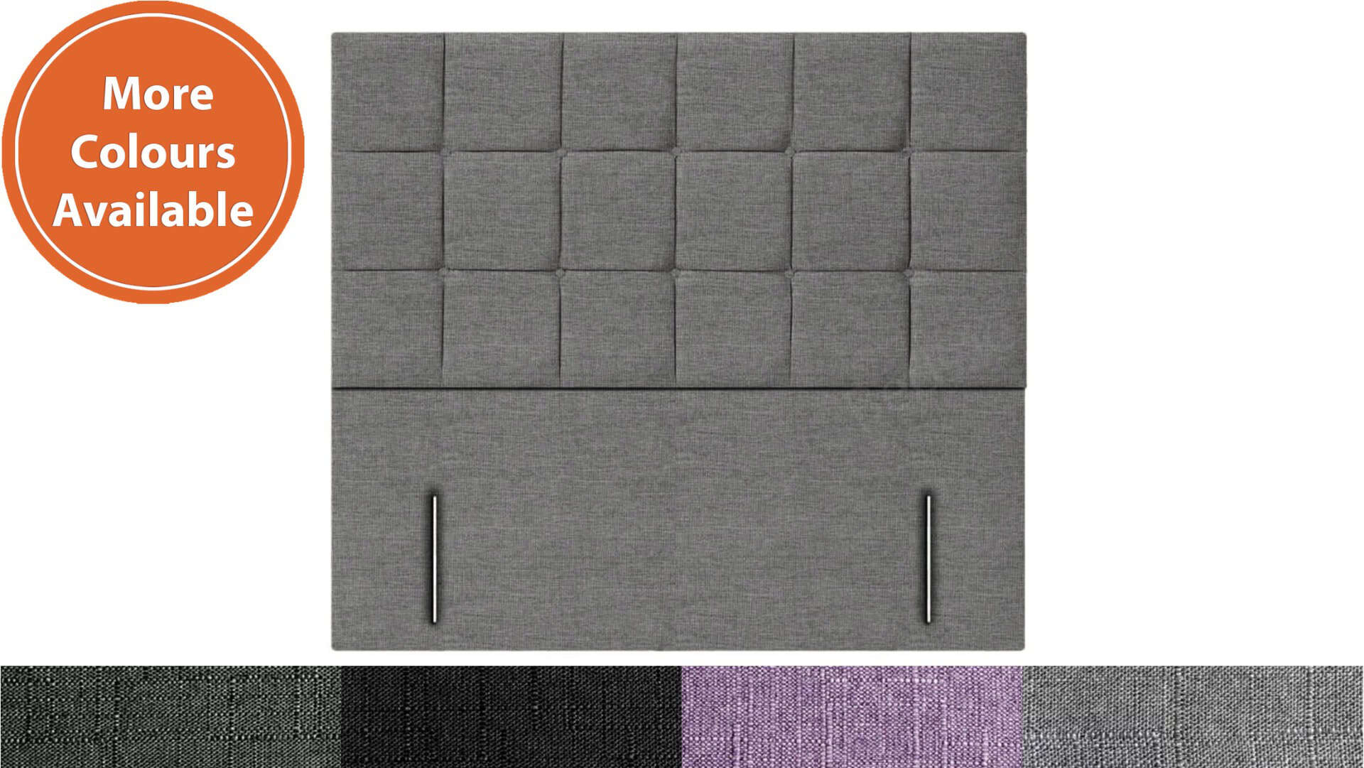 Apollo 5ft Venice Headboard in Azzure Fabric