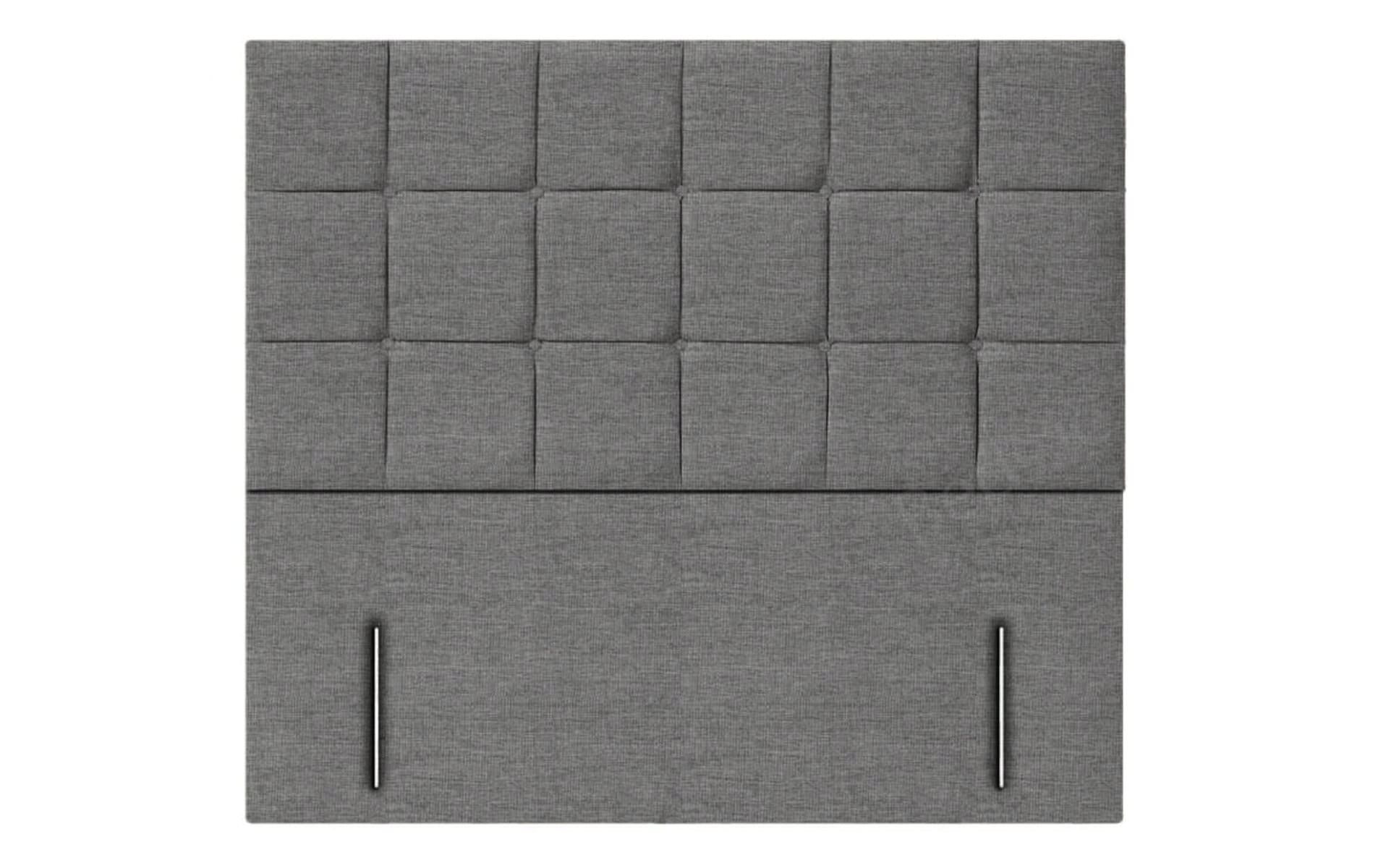 Apollo 5ft Venice Headboard in Azzure Fabric - Image 3